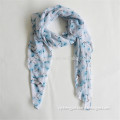 lady's infinity scarf,Europe trible dabdelion spring printed viscose scarf shawl,muslin shawl